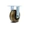 Service Caster 5 Inch High Temp Phenolic Wheel Rigid Caster with Roller Bearing SCC-30R520-PHRHT - alternate 1